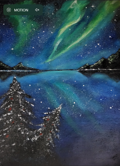 Scenic Landscape Painting – Nature’s Beauty on Canvas